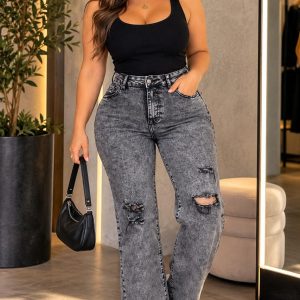 Jeans Recto Nevado