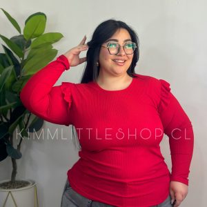 Polera Vuelitos Hombros
